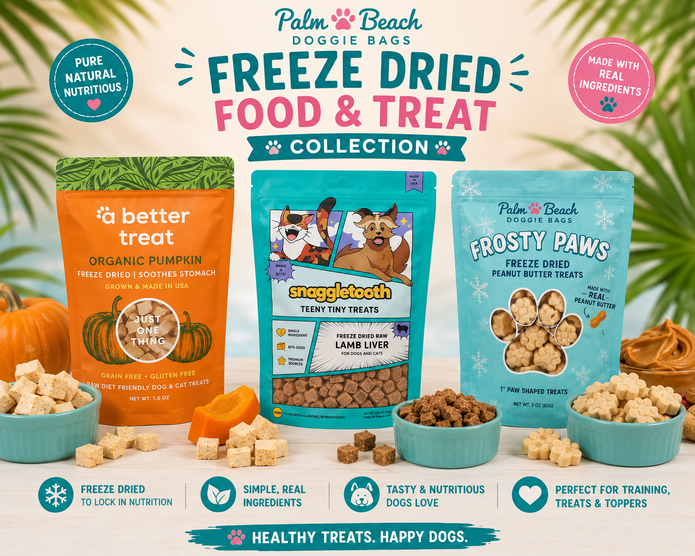 Freeze Dried Food and Treats