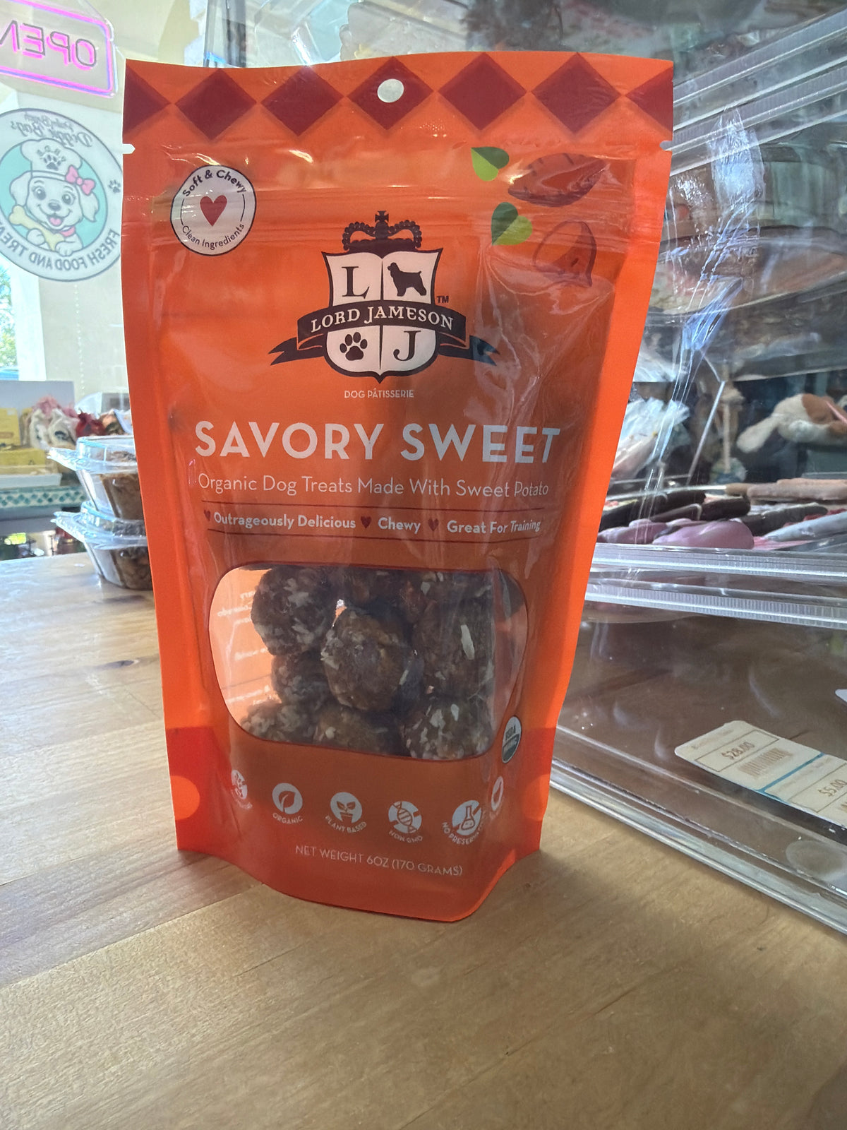 Lord Jameson Savory Sweet Organic Dog Treats - 6 oz