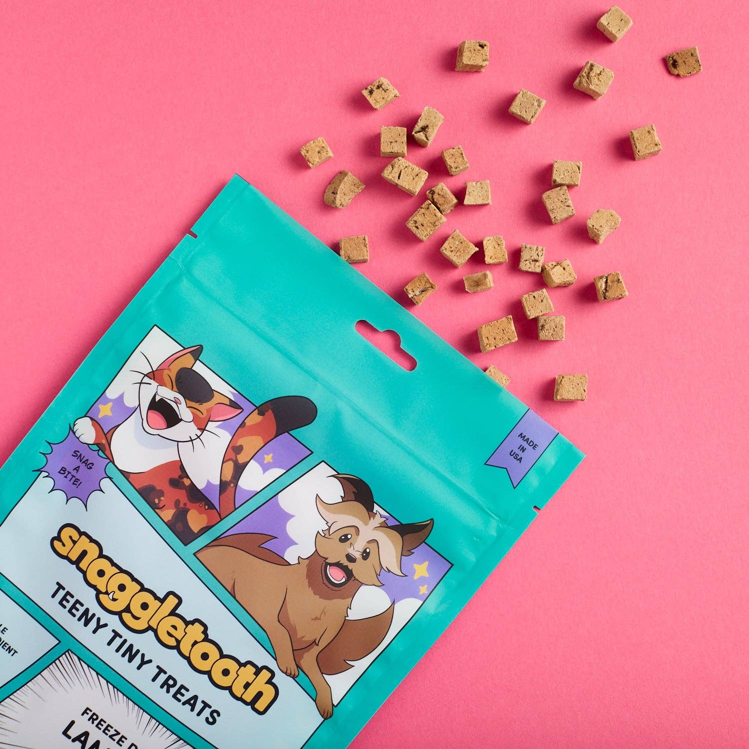 Snaggletooth Lamb Liver Teeny Tiny Treats, 2 oz