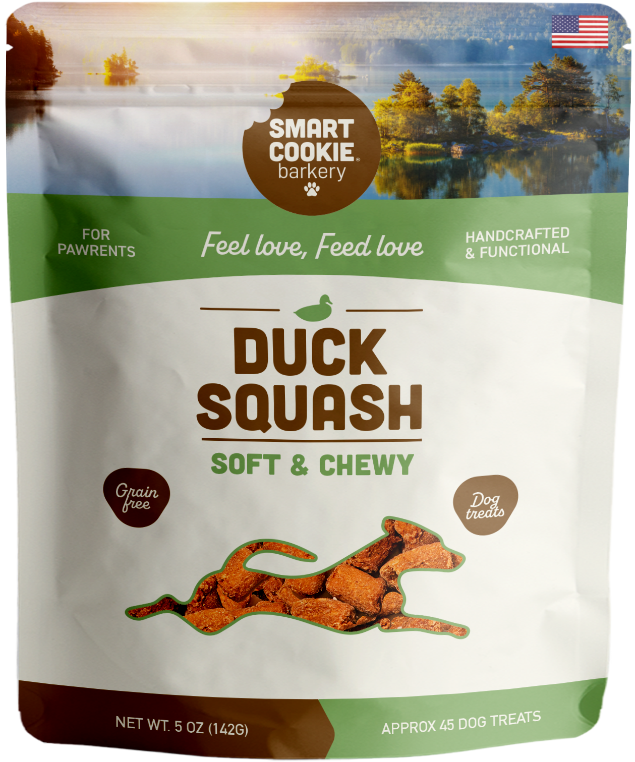 Duck & Squash Soft Bites for Dogs