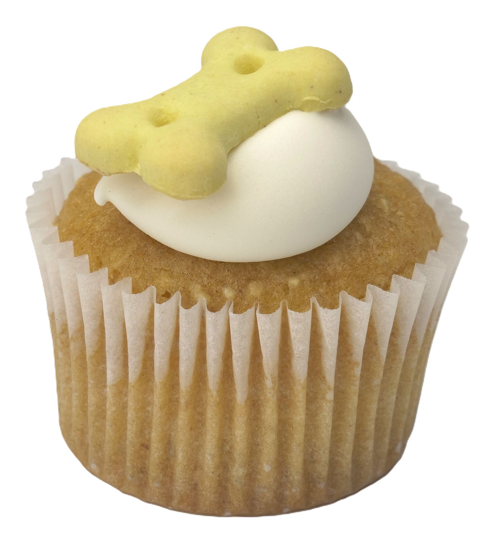 Puppin Cupcake Dog Treats -  6 Count Tray