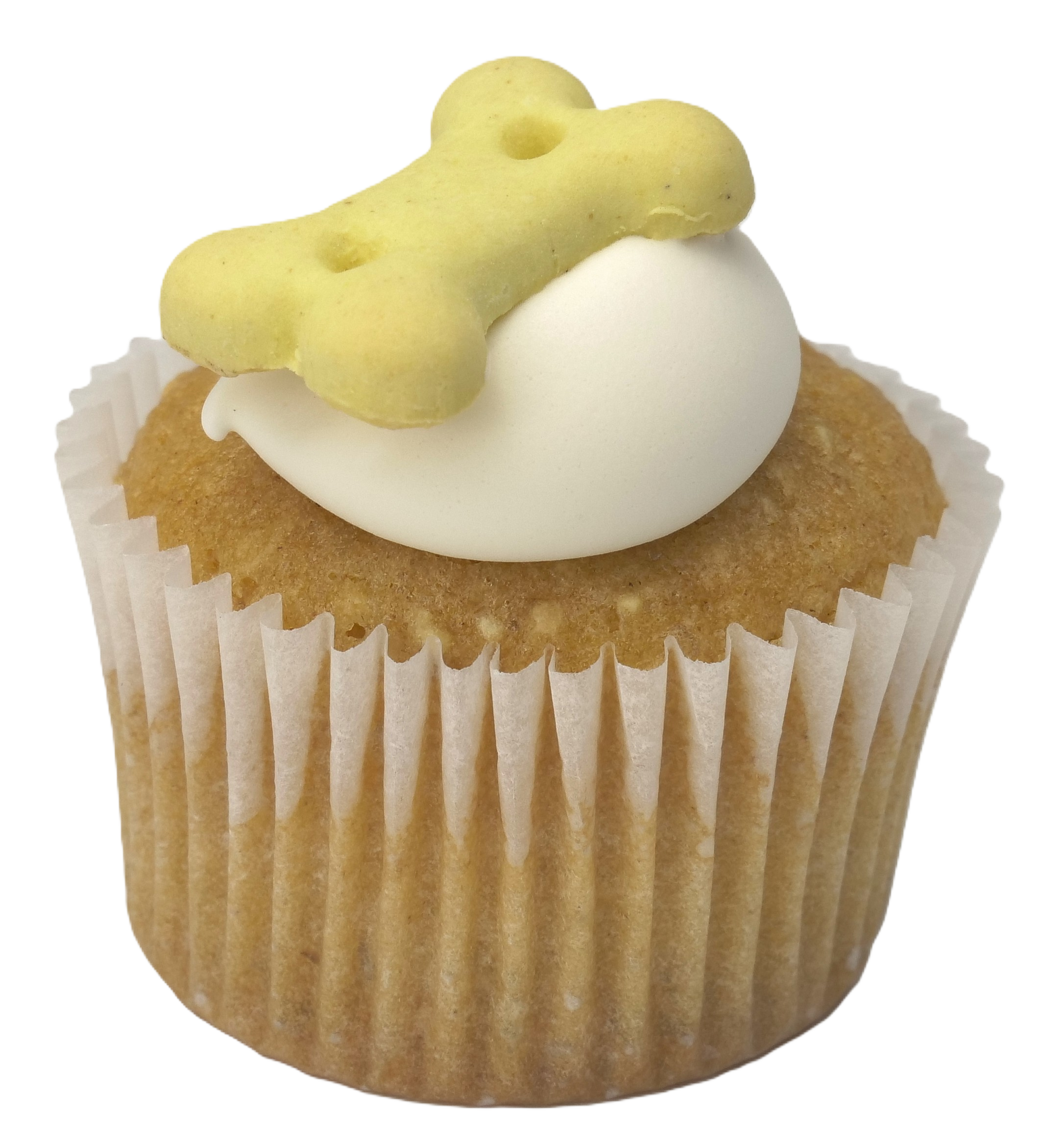 Puppin Cupcake Dog Treats -  6 Count Tray