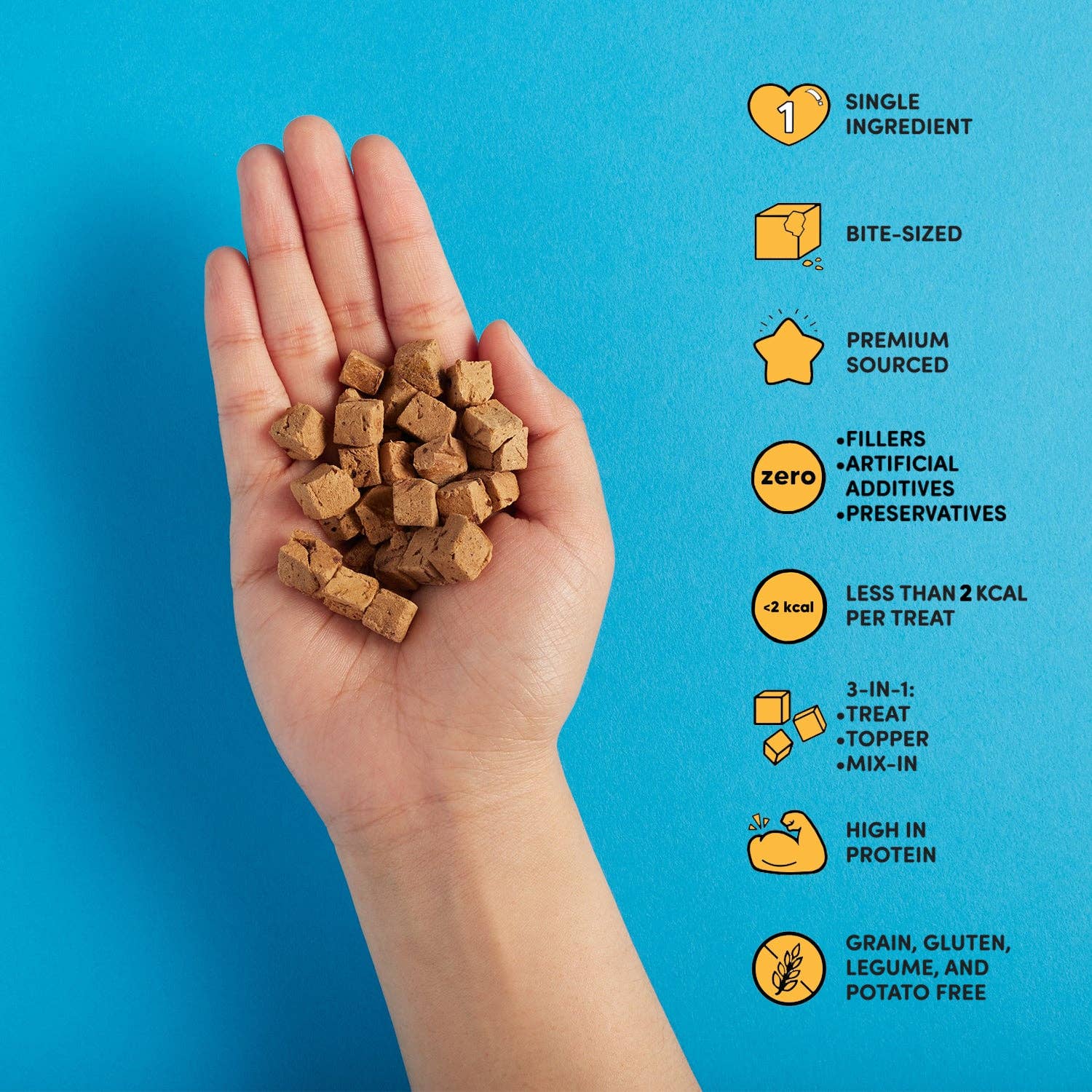 Snaggletooth Duck Liver Teeny Tiny Treats, 2 oz