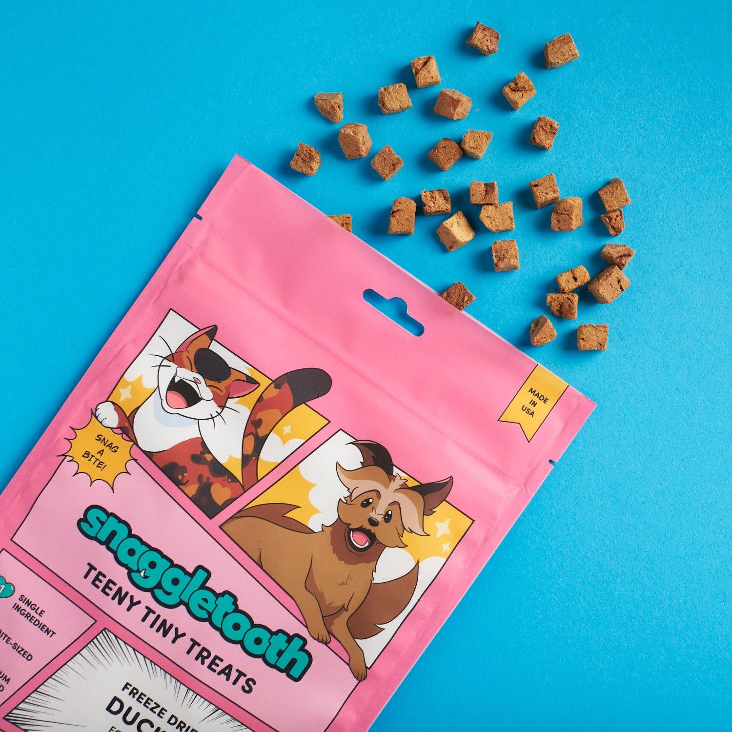 Snaggletooth Duck Liver Teeny Tiny Treats, 2 oz