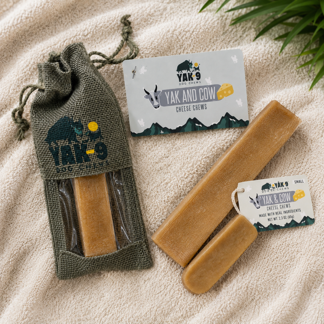 Yak9 Himalayan Cheese Chews for Dogs | Long-Lasting Natural Dental Chews