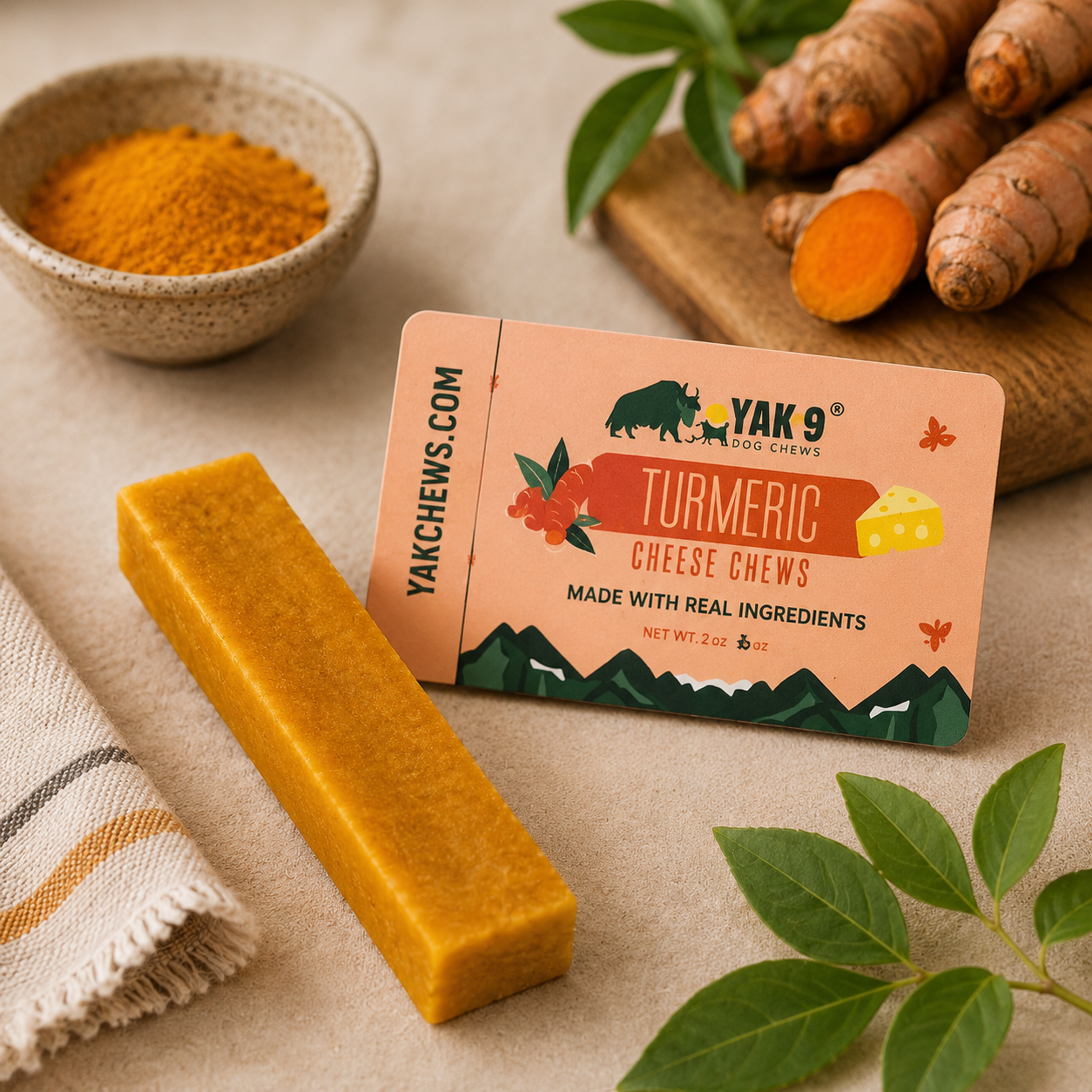 Yak9 Himalayan Cheese Chews for Dogs | Long-Lasting Natural Dental Chews