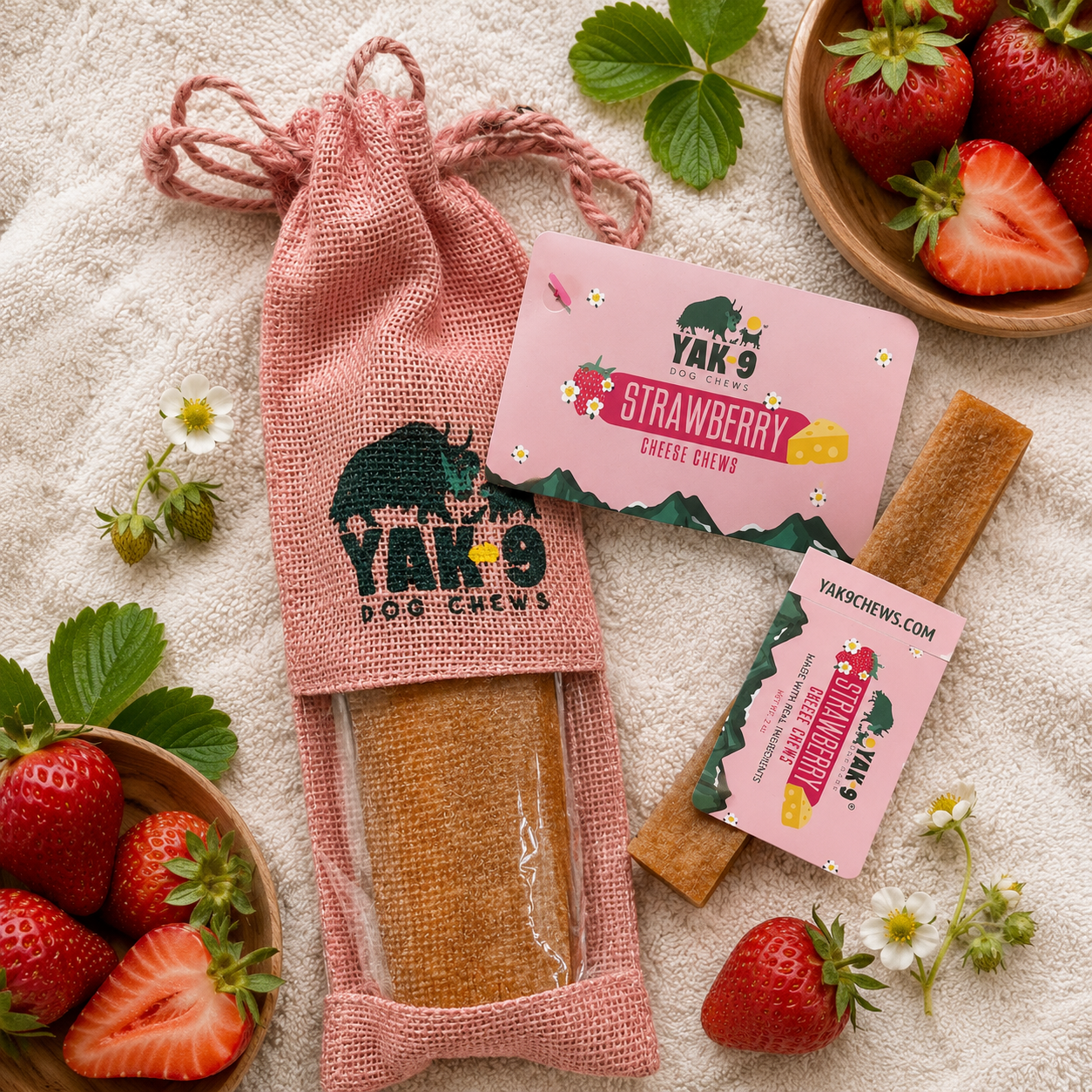 Yak9 Himalayan Cheese Chews for Dogs | Long-Lasting Natural Dental Chews