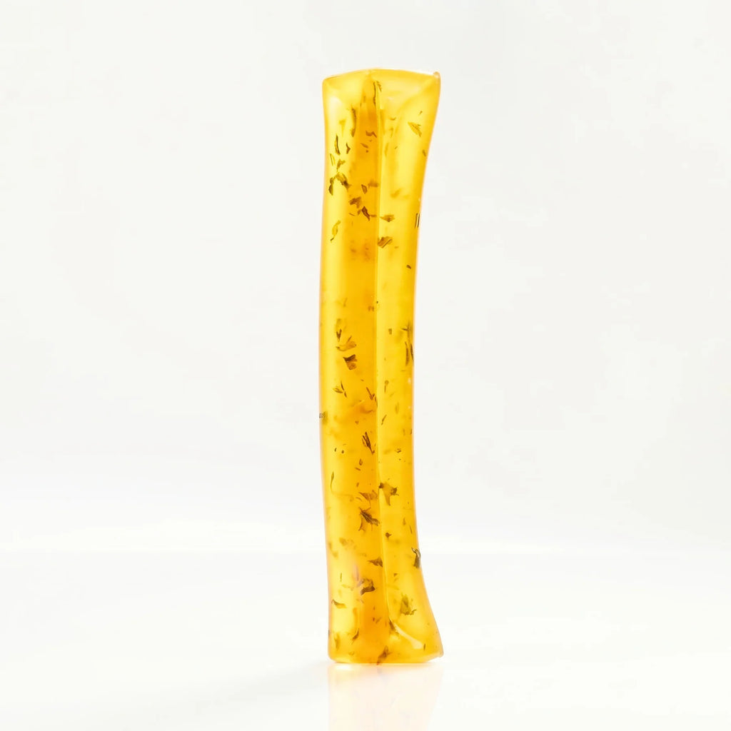 Gnü The Bone Broth Chew – Chicken and Chamomile Bone Broth Digestible Dog Chew