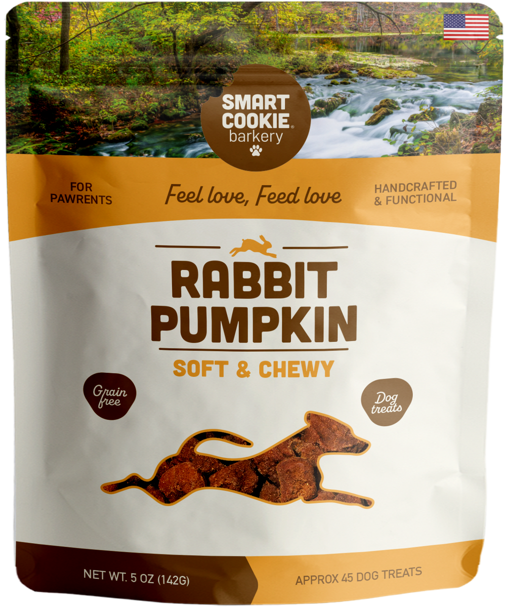 Rabbit & Pumpkin Soft Bites for Dogs