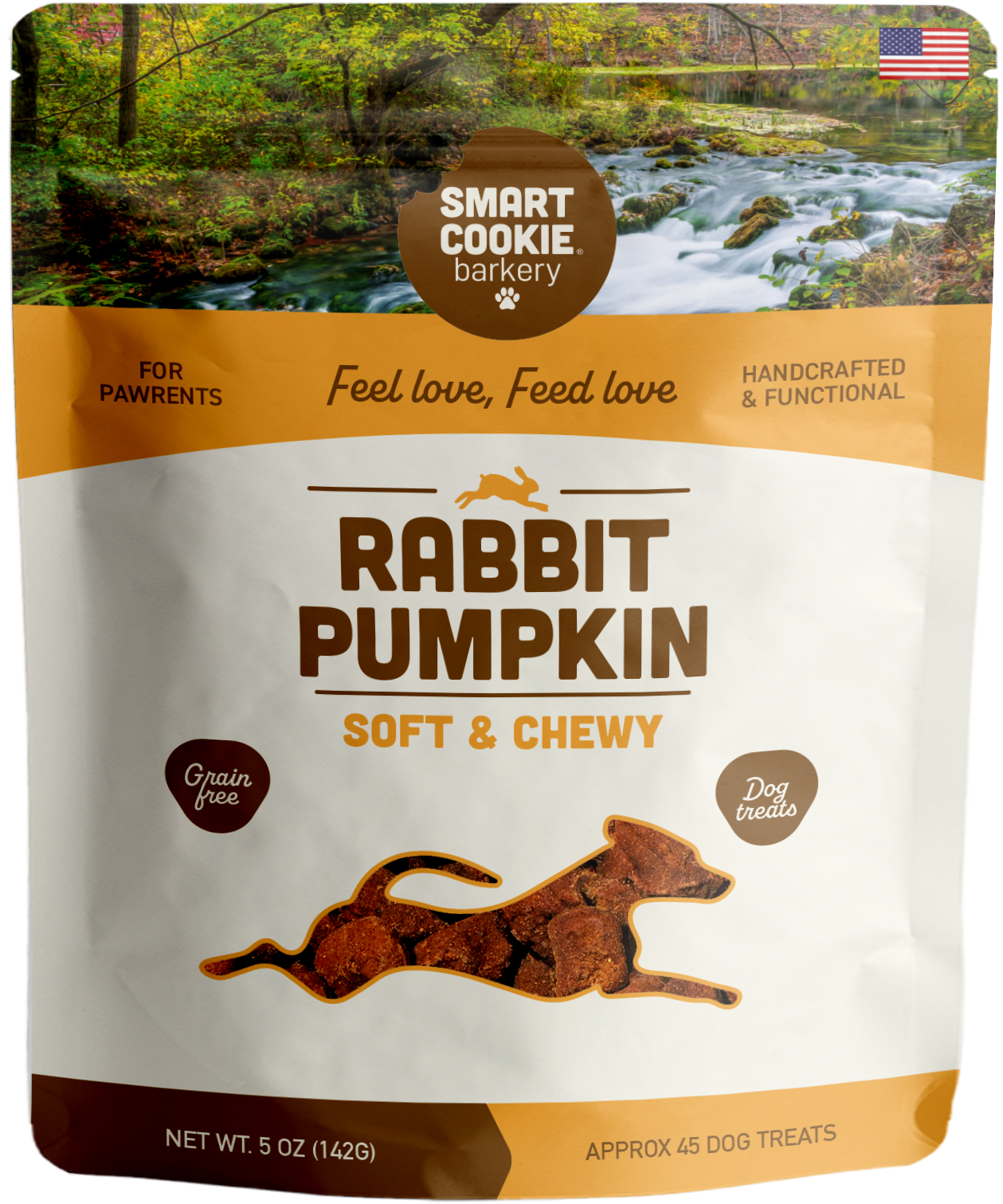 Rabbit & Pumpkin Soft Bites for Dogs